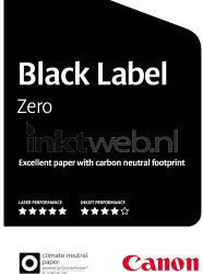 Canon Black Label Zero 80 grams | 10 x 250 vellen wit Product only