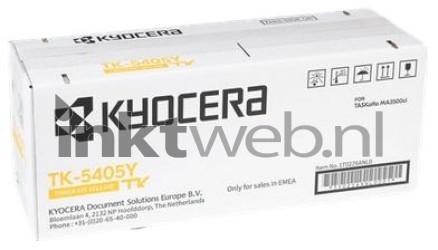 Kyocera Mita TK-5405Y geel Front box