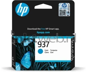 HP 937 cyaan Front box