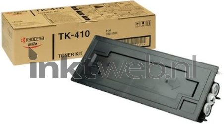 Kyocera Mita TK-410 zwart Combined box and product