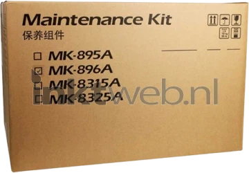 Kyocera Mita MK-896A maintenance kit zwart Front box
