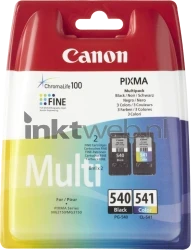 Canon PG-540 / CL-541 Multipack zwart en kleur Front box