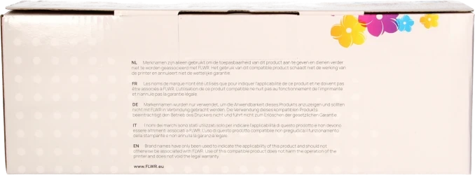 FLWR HP 139X zwart Back box