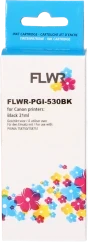 FLWR Canon PGI-530PGBK zwart Front box