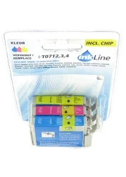 Huismerk Epson T0712,3,4 (3-pack) kleur 