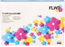 FLWR Canon PGI-530 / CLI-531 Multipack zwart en kleur