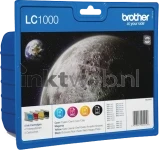 Brother LC-1000 multipack zwart en kleur