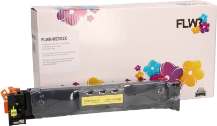 FLWR HP 220X (W2202X) geel Combined box and product