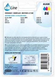 Huismerk Brother LC1100cmy (3-pack) kleur 