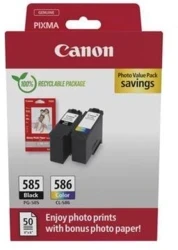 Canon PG-585/CL-586 Photo Value Pack zwart en kleur 