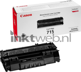 Canon 715 zwart Combined box and product