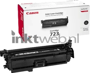 Canon 723 zwart Combined box and product