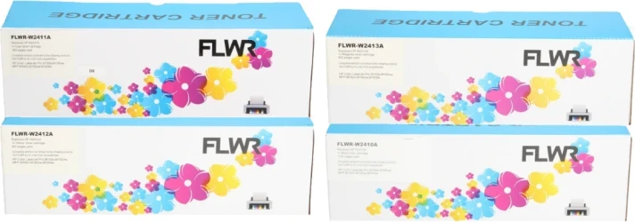 FLWR HP 216A zwart en kleur Front box