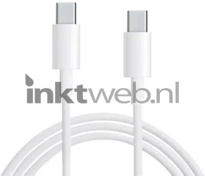 Red Point USB-C naar USB-C kabel wit Product only