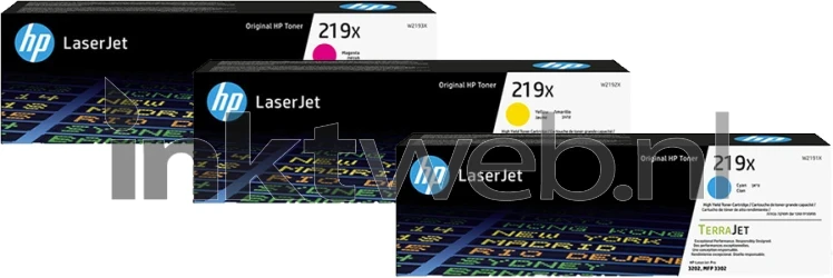 HP 219X Bundel kleur Front box