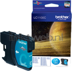 Brother LC-1100C cyaan Combined box and product