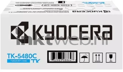Kyocera Mita TK-5480C cyaan Front box