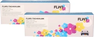FLWR Brother TN-248XL bundel zwart