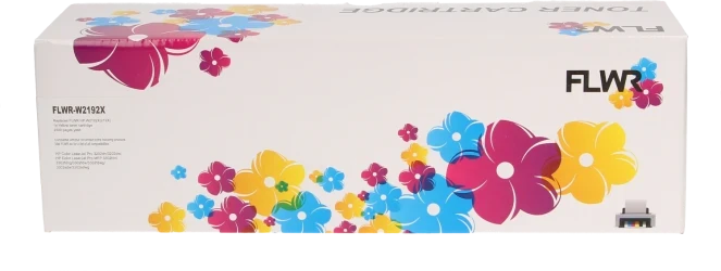 FLWR HP 219X geel Front box