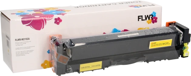 FLWR HP 219A geel Combined box and product