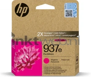HP 937e magenta Front box