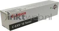 Canon C-EXV 18 (Transport schade) zwart