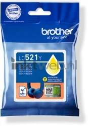 Brother LC-521Y geel Front box