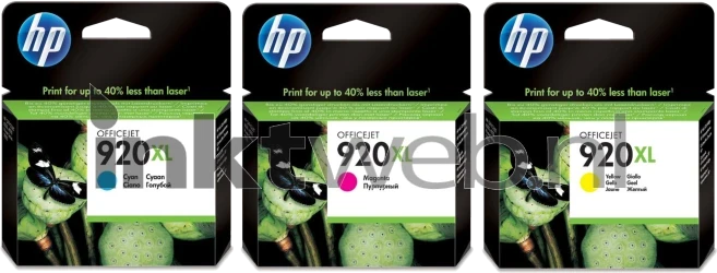 HP 920XL MHD kleur Front box