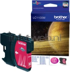 Brother LC-1100M magenta Combined box and product