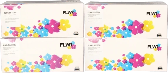 FLWR Kyocera Mita TK-5370 bundel zwart en kleur