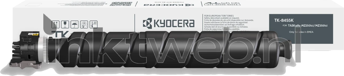 Kyocera Mita TK-8455K zwart Combined box and product