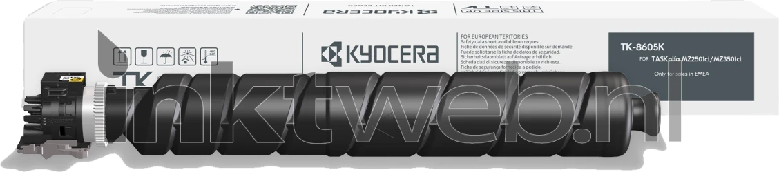 Kyocera Mita TK-8605K zwart Combined box and product