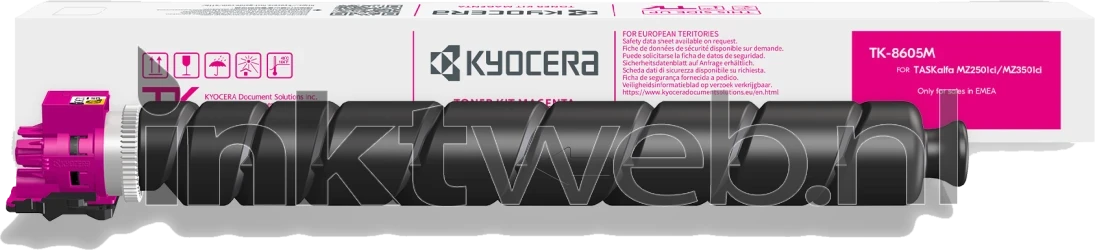 Kyocera Mita TK-8605M magenta Combined box and product
