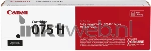 Canon 075H BK zwart