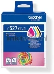 Brother LC-527XLVAL zwart en kleur