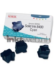 Xerox 8400 cyaan Combined box and product