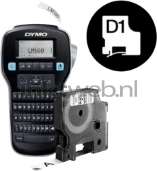 Dymo LabelManager 160 AZERTY Family photo
