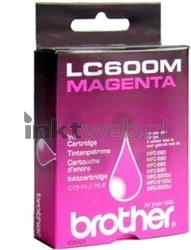 Brother LC-600M magenta Combined box and product