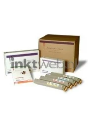 Xerox Phaser 7300 toner kit zwart en kleur Combined box and product