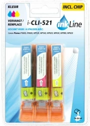 Huismerk Canon CLI-521CMY kleur 