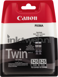 Canon PGI-525BK twinpack zwart Front box