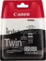 Canon PGI-525BK twinpack zwart high-res transparant front blister