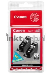 Canon PGI-525BK twinpack zwart Front box
