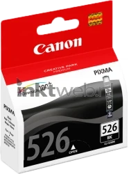 Canon CLI-526BK zwart Front box