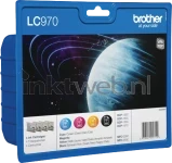 Brother LC-970 multipack zwart en kleur