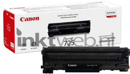 Canon CRG-725 zwart Combined box and product