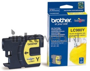 Brother LC-980Y geel Combined box and product