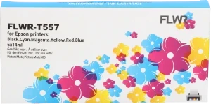 FLWR Epson T557 picturepack zwart en kleur