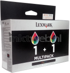Lexmark 1 Twin Pack kleur