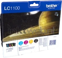 Brother LC-1100 Multipack (MHD juni 2023) zwart en kleur